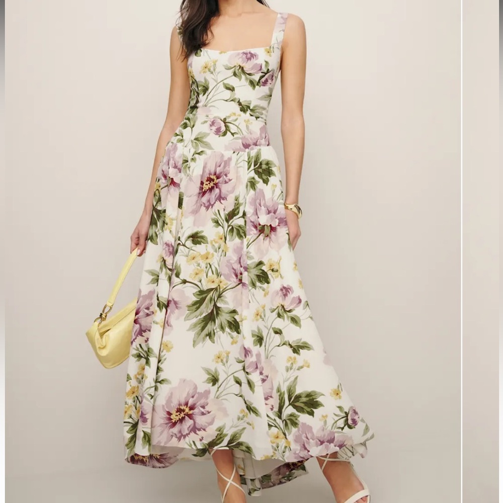NWT - Reformation Kallie Midi Dress